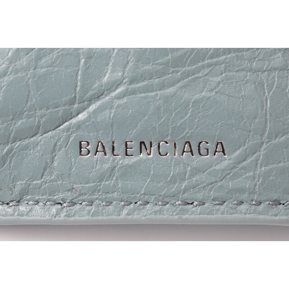 Balenciaga Folding Wallet Blue - Picture 8 of 8